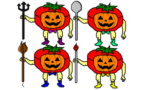 ハロウィントマト２.bmpのサムネイル画像